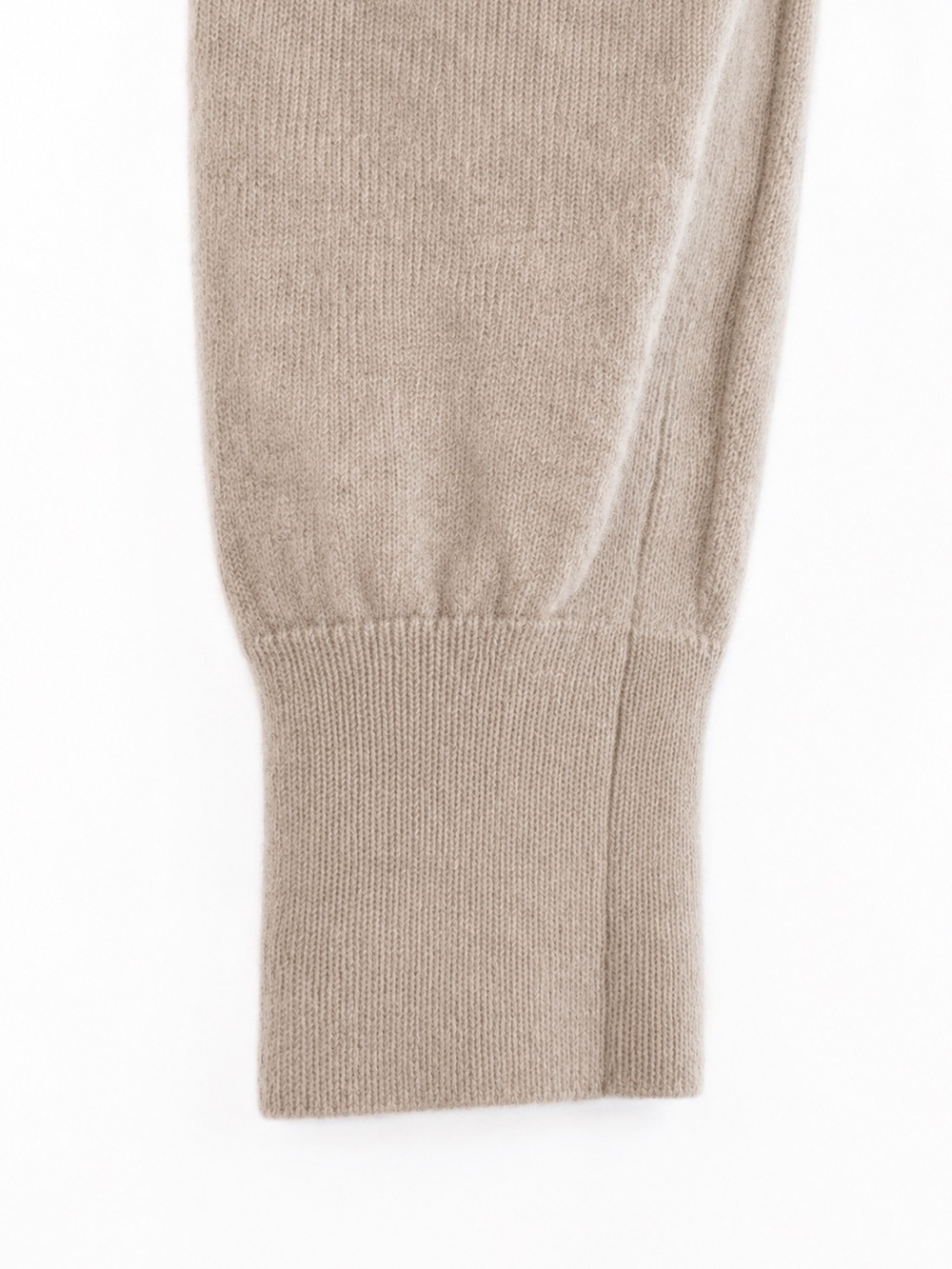 Banana Republic Extra Fine Merino Wool V-Neck Sweater Tan S - Picture 5 of 7